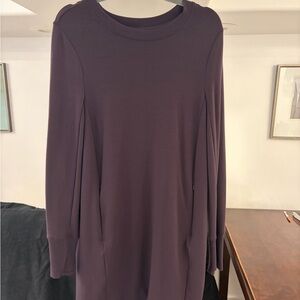 Athleta Cozy Sweatshirt Dress